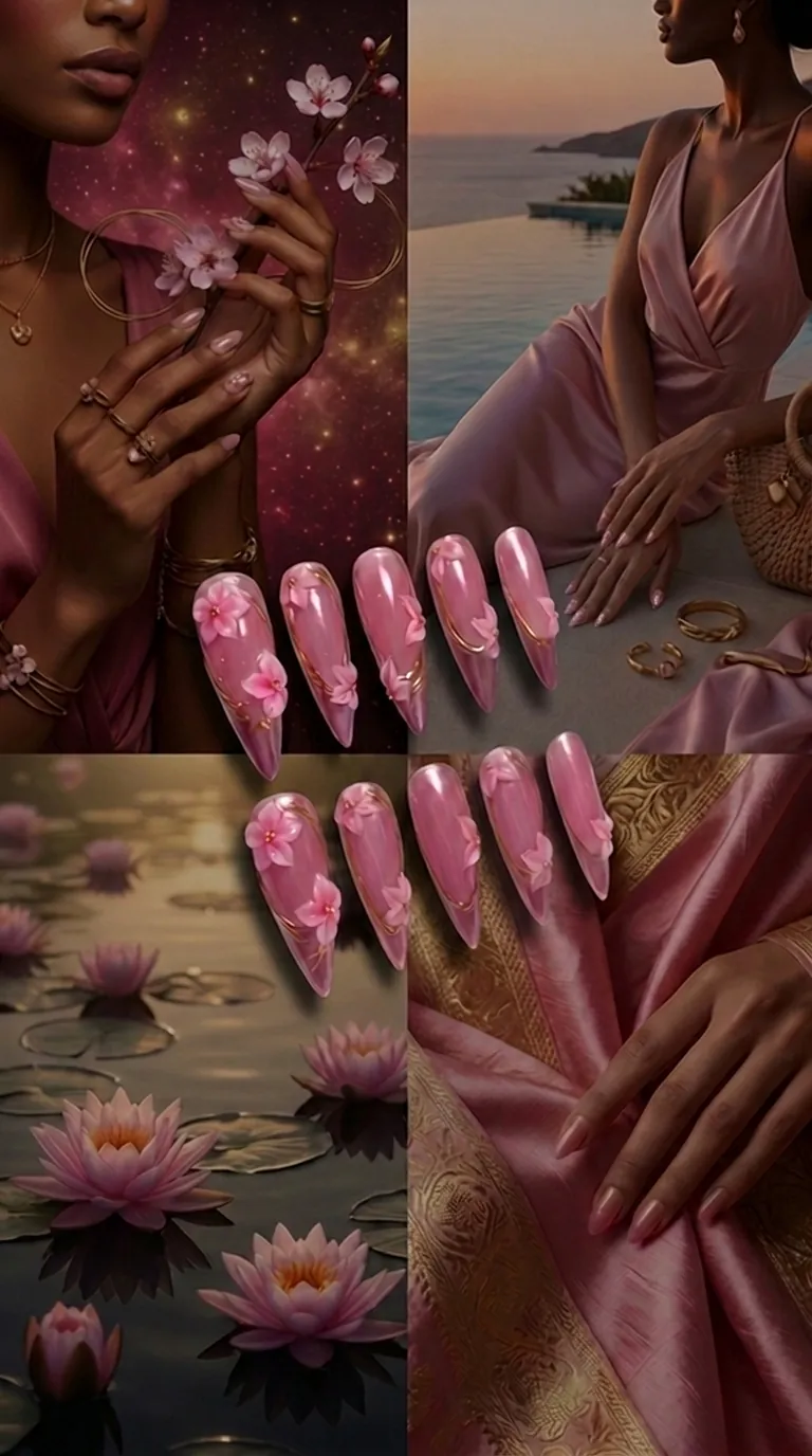 Best Girl press-on nails, editorial